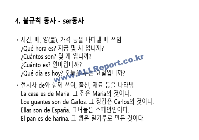 스페인어 동사 표현   (9 페이지)